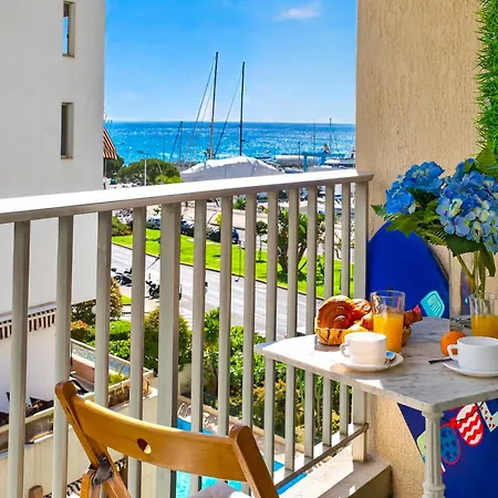 Hippocampe Ii - Vue D'azur - Bord De - Garavan Apartment *