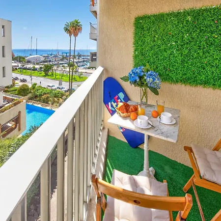 Hippocampe Ii - Vue D'azur - Bord De - Garavan Apartment Menton